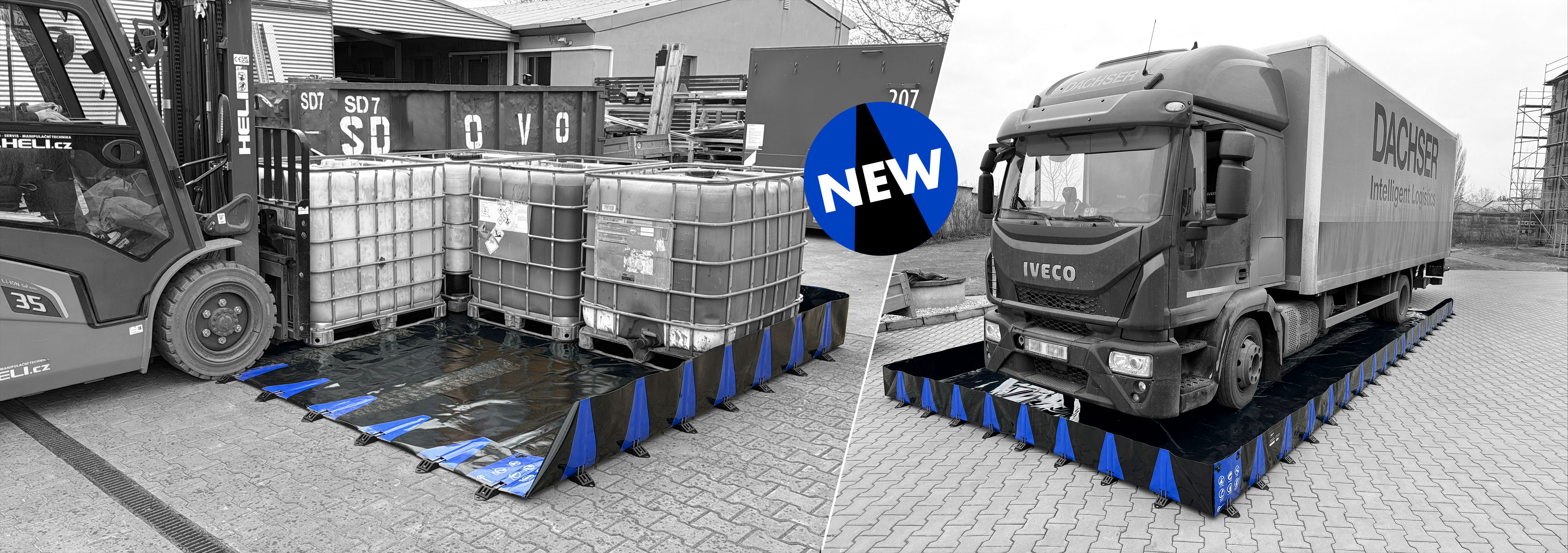 ReccoPro Folding Spill Containment Berms